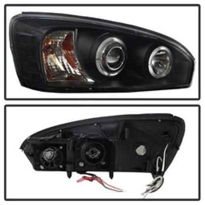 Spyder Chevy Malibu 04-07 Projector Headlights LED Halo LED Black High H1 Low H1 PRO-YD-CM04-HL-BK 5042675 5042675 Photo - Unmounted