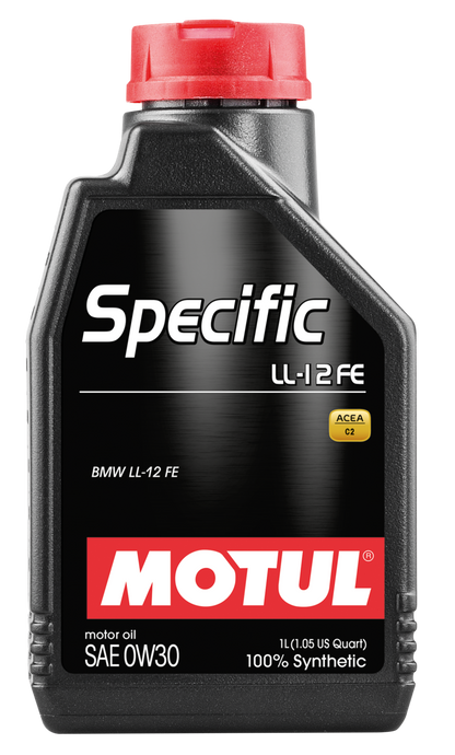 Motul 1L 100% Synthetic High Performance Engine Oil ACEA C2 BMW LL-12 FE+ 0W30 107301 107301 User 1