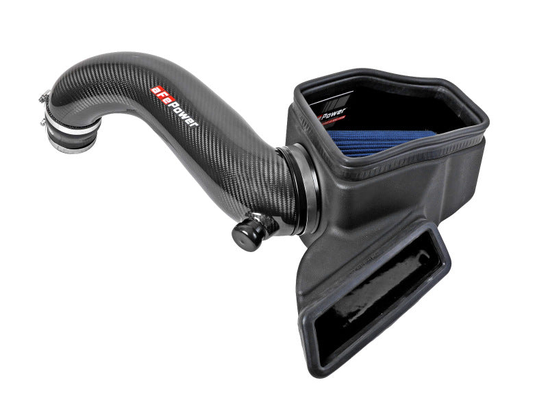 aFe 15-19 VW Golf R (MKVII) L4-2.0L (t) Track Series Carbon Fiber Intake System w/ Pro 5R Filter 57-10016R 57-10016R Photo - Unmounted