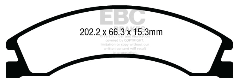 EBC Disc Brake Pad Set DP43005R Photo - Primary
