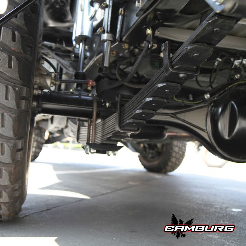 Camburg Leaf Spring Axle Perches (3.5in. OD tube) (pair) CAM-020050 CAM-020050 Photo - Mounted