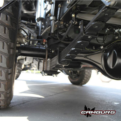 Camburg Leaf Spring Axle Perches (3.5in. OD tube) (pair) CAM-020050 CAM-020050 Photo - Mounted
