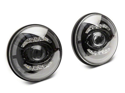Raxiom 07-18 Jeep Wrangler JK Axial Series LED Headlights- Black Housing (Clear Lens) J132813 J132813 User 1