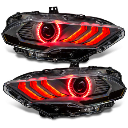 ORACLE Lighting 18-23 Ford Mustang Dynamic ColorSHIFT LED Headlights - Black Series 8204-332 8204-332 Photo - out of package