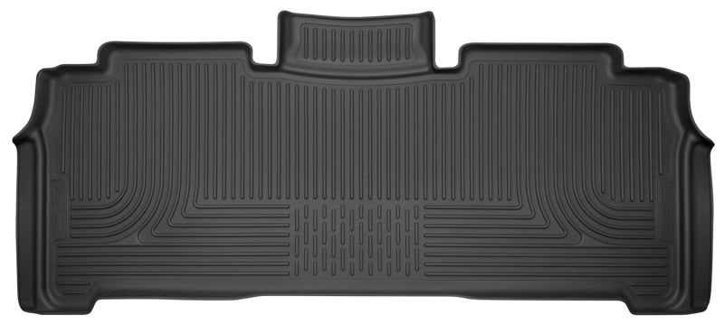 Husky Liners 2017 Chrysler Pacifica (Stow and Go) 2nd Row Black Floor Liners (1pc) 14011 Photo - Primary