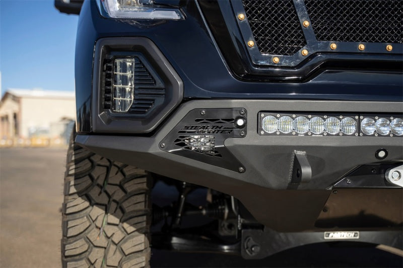 Addictive Desert Designs 2019 GMC Sierra 1500 SF Front Bumper w/ Winch F471423030103 Photo - Mounted