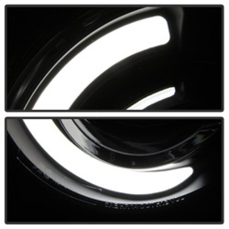 SPYDER xTune 15-17 Jeep Renegade Light Bar DRL Projector Headlights -Black (PRO-JH-JREN-LBDRL-BK) 9039720 9039720 Photo - Unmounted