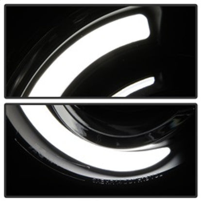 SPYDER xTune 15-17 Jeep Renegade Light Bar DRL Projector Headlights -Black (PRO-JH-JREN-LBDRL-BK) 9039720 9039720 Photo - Unmounted