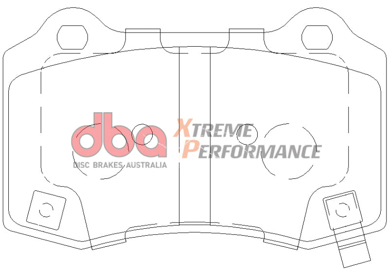 DBA 2010 Camaro SS XP650 Rear Brake Pads DB2260XP DB2260XP Photo - out of package