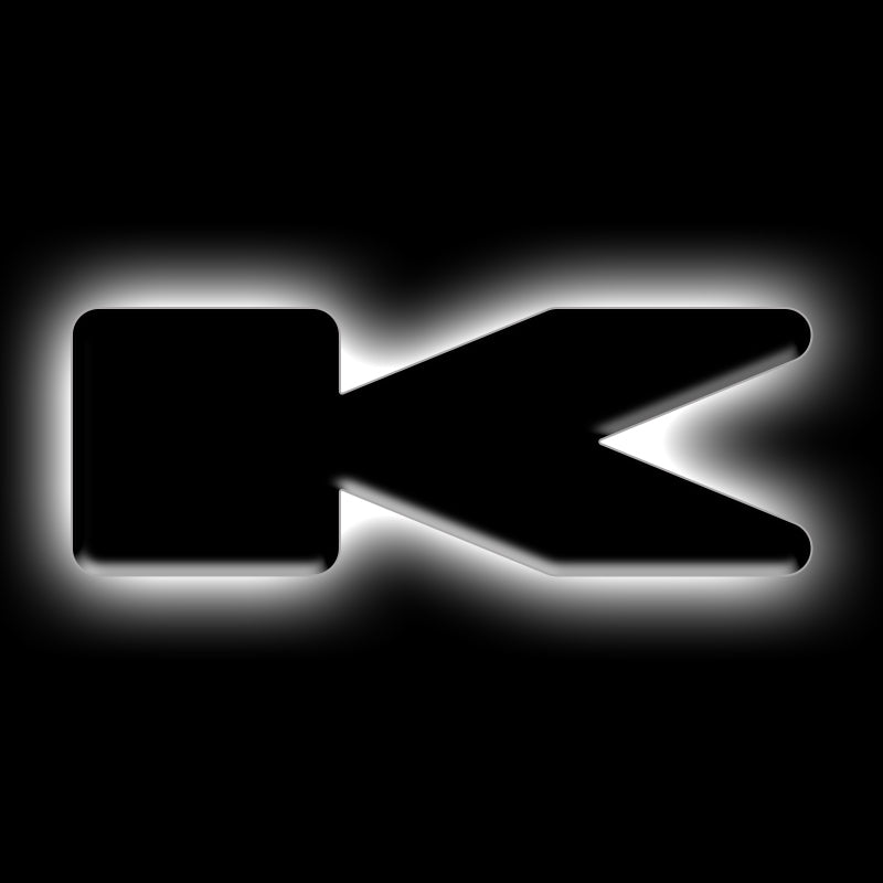 ORACLE Lighting Universal Illuminated LED Letter Badges - Matte Black Surface Finish - K 3141-K-001 3141-K-001 Photo - Primary
