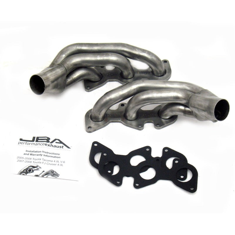 JBA 03-09 Toyota 4.0L V6 w/o A.I.R. 1-1/2in Primary Raw 409SS Cat4Ward Header 2035S 2035S Photo - Primary
