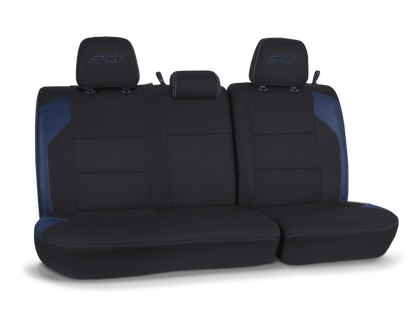PRP Seats PRP 16-23 Toyota Tacoma Rear Bench Cover - Black/Navy Blue B054-06 B054-06 Photo - Primary