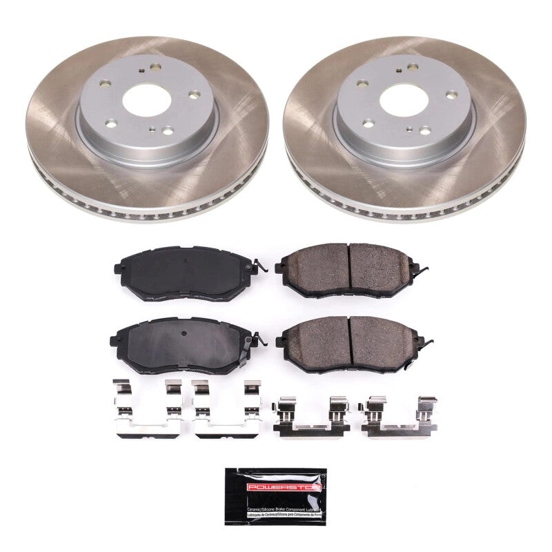 PowerStop Power Stop 2015 Subaru Legacy Front Semi-Coated Rotor Kit SC8404 SC8404 Photo - Primary