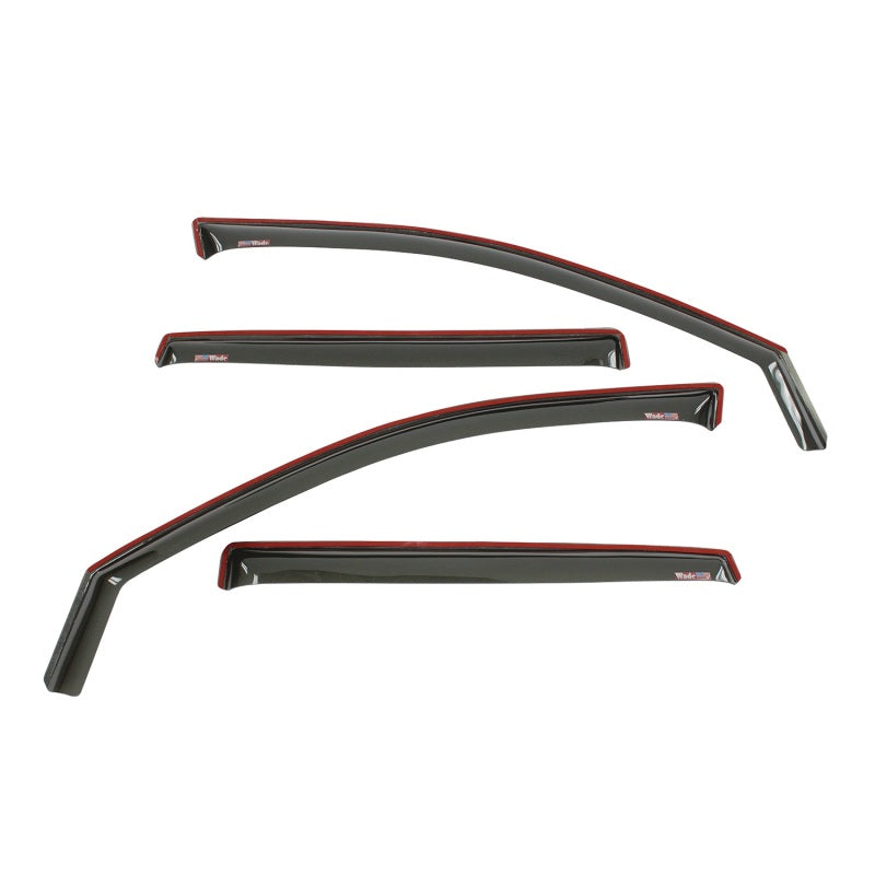Westin 2014-2018 Jeep Cherokee Wade In-Channel Wind Deflector 4pc - Smoke 72-51497 72-51497 Photo - Primary