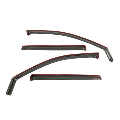 Westin 2014-2018 Jeep Cherokee Wade In-Channel Wind Deflector 4pc - Smoke 72-51497 72-51497 Photo - Primary
