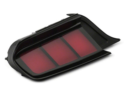 Raxiom 15-23 Ford Mustang Profile LED Tail Lights Gloss Blk Housing- Red Lens 402182 402182 Photo - Close Up