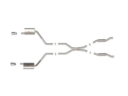 aFe 11-21 Dodge Durango V6-3.6L/V8-5.7L MACH Force-Xp 304 SS Cat-Back Exhaust System w/ Polished Tip 49-32086-P 49-32086-P Photo - Unmounted