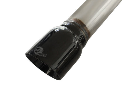 aFe Mach Force-Xp 3in Cat-Back Exhaust System with Dual Gloss Black Tips - 49-42013-B Photo - Unmounted