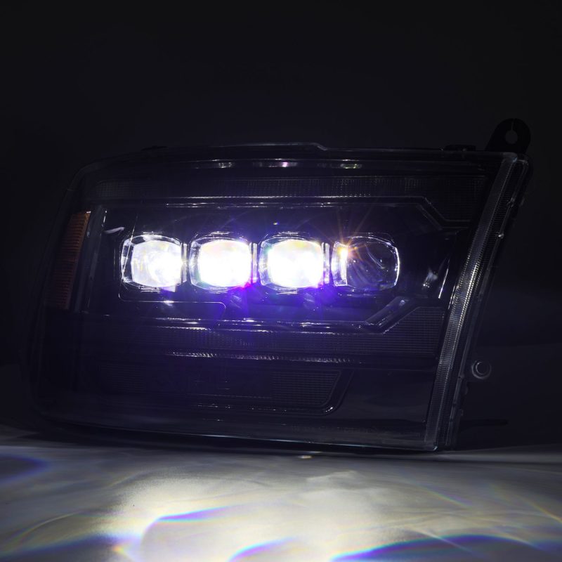 AlphaRex 09-18 Ram 2500 NOVA LED Proj Headlights Plank Style Alpha Blk w/Activ Light/Seq Signal/DRL 880557 880557 User 2