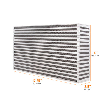 Mishimoto Universal Air-to-Air Intercooler Core - 17.25in / 13in / 3.5in MMUIC-19 MMUIC-19 Photo - Primary