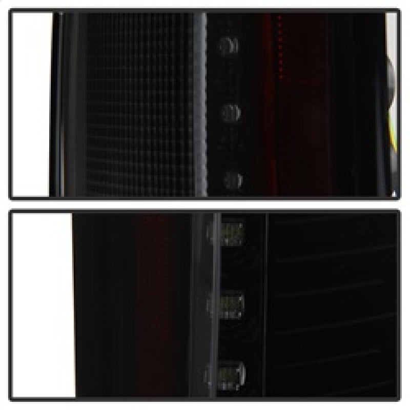Spyder 15-18 Ford F-150 LED Tail Lights (w/Blind Spot) - Black Smoke (ALT-YD-FF15015BS-LBLED-BSM) 5085337 5085337 Photo - Unmounted