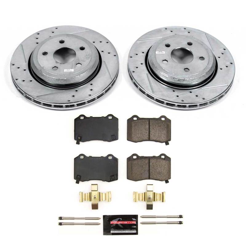 PowerStop Power Stop 18-21 Jeep Grand Cherokee Rear Z23 Evolution Brake Kit K8758 K8758 User 1
