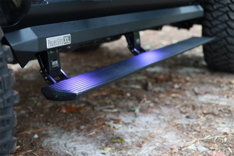 AMP Research 2021 Ford F-150 SuperCrew PowerStep XL - Black 77152-01A 77152-01A Photo - Mounted