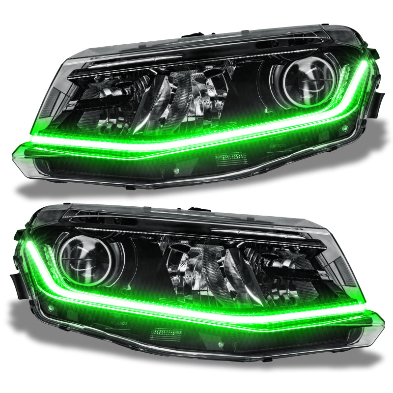 ORACLE Lighting Oracle 16-21 Chevy Camaro Surface Mount DRL Modules - ColorSHIFT w/ BC1 Controller 1297-335 1297-335 Photo - Mounted