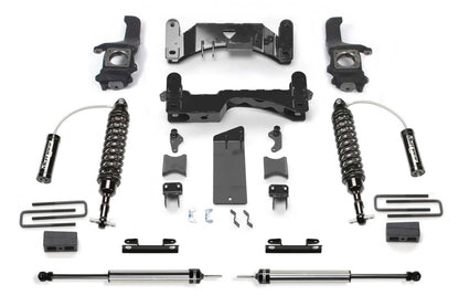 Fabtech 16-19 Toyota Tundra TRD PRO 4WD 4in Perf. System w/DL 2.5 Resi Coilovers & Rear DL Shocks K7078DL K7078DL Photo - Primary