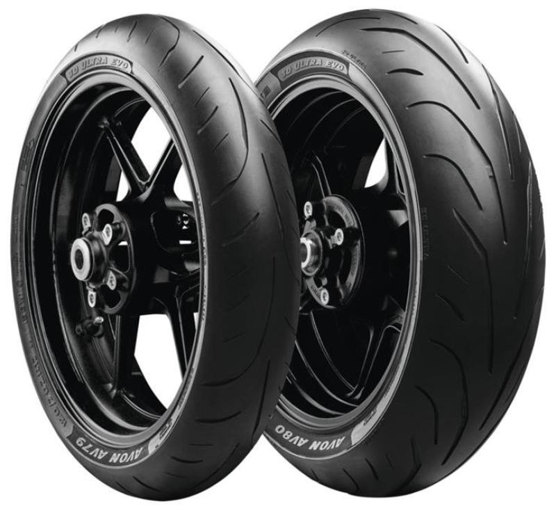 Avon Tyre Avon 3D Ultra Evo AV80 Tire - 190/55ZR17 2380015