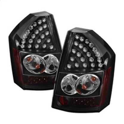 Spyder Chrysler 300C 08-10 LED Tail Lights Black ALT-YD-C308-LED-BK 5034373 5034373 Photo - Primary
