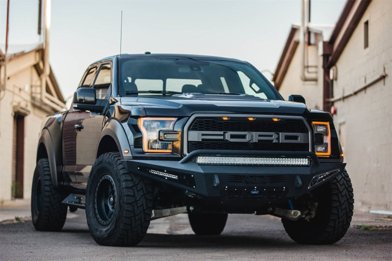 Addictive Desert Designs 17-18 Ford F-150 Raptor HoneyBadger Front Bumper F117432860103 Photo - Primary