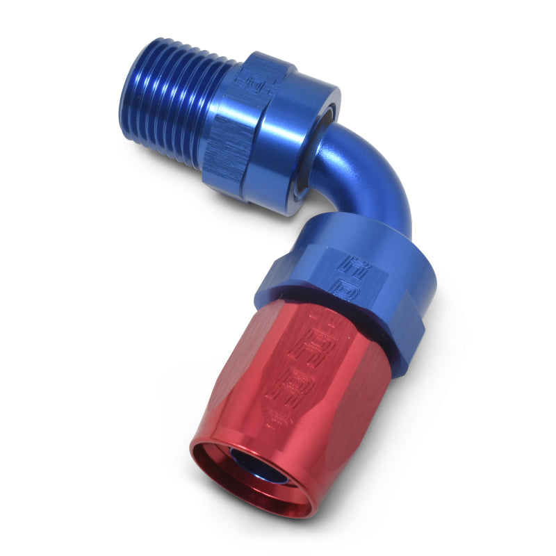 Russell -10 AN 90° Swivel Pipe Thread Hose End 612120 Photo - out of package