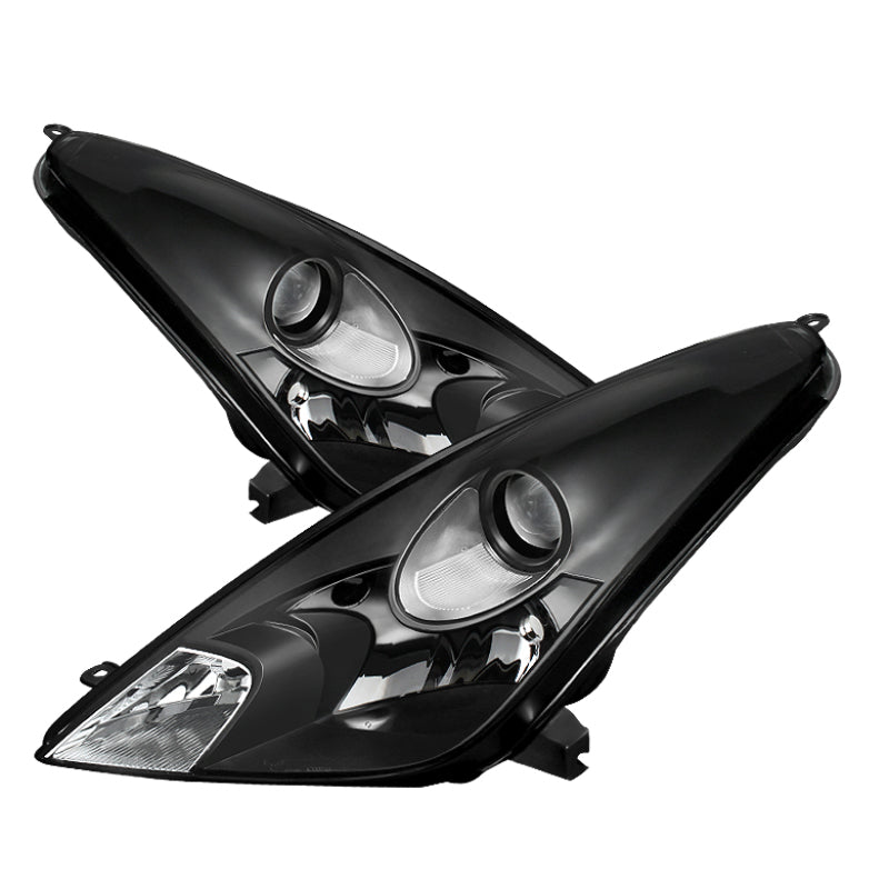SPYDER Xtune Toyota Celica 00-05 Crystal Headlights Halogen Model Only Black HD-JH-TCE00-BK 9024054 9024054 Photo - Primary