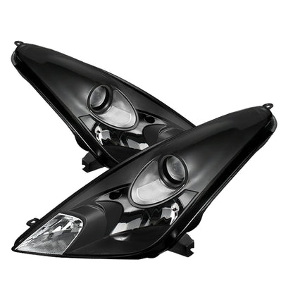 SPYDER Xtune Toyota Celica 00-05 Crystal Headlights Halogen Model Only Black HD-JH-TCE00-BK 9024054 9024054 Photo - Primary