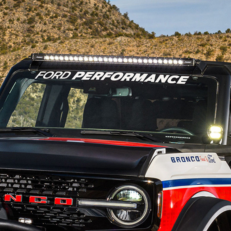 Ford Racing Ford Performance Bronco Windshield Banner - White M-1820-BRW M-1820-BRW User 1