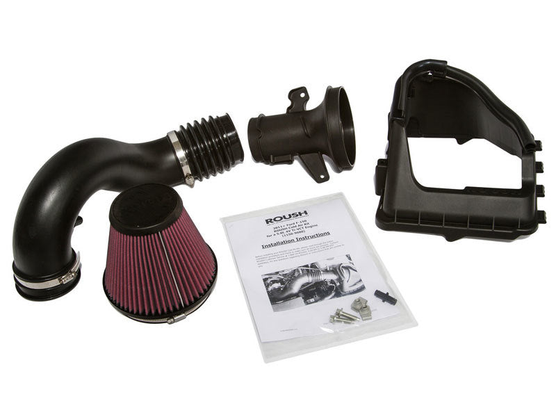 ROUSH 2011-2014 Ford F-150 5.0L Cold Air Kit 421238 421238 Photo - Unmounted
