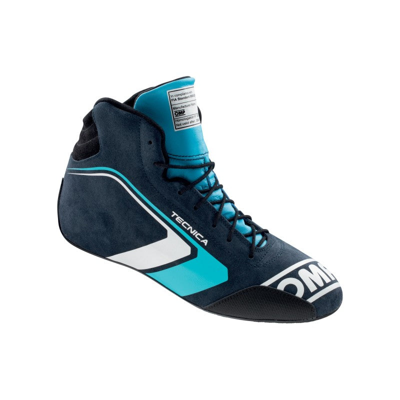 OMP Tecnica Shoes Blue/Cyan - Size 38 (Fia 8856-2018) IC0-0823-A01-242-38 IC0-0823-A01-242-38 Photo - Primary