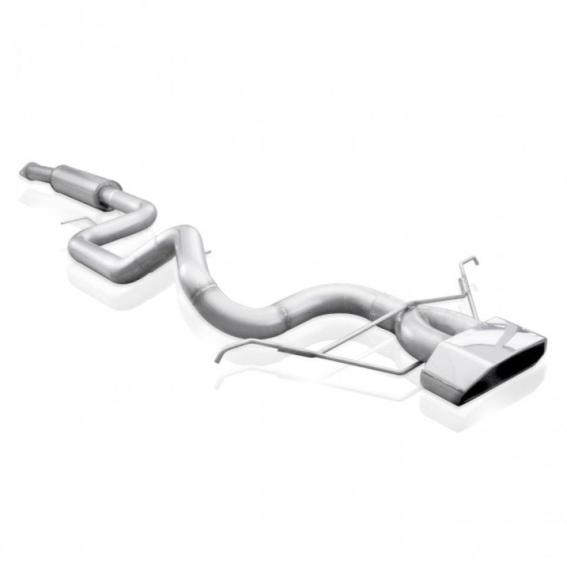 Stainless Works 2013-18 Ford Focus ST 3in Catback Vintage Round Muffler Wide Tip FC13CB-WT FC13CB-WT Photo - Primary