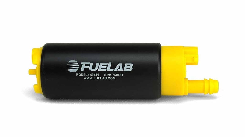 Fuelab 494 High Output In-Tank Electric Fuel Pump - 340 LPH In Offset From Out 49441 49441 User 1