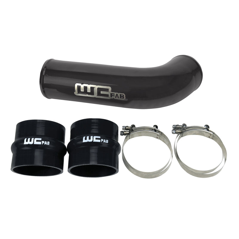 Wehrli 17-19 Chevrolet 6.6L L5P Duramax 4in Intake Pipe (Use w/OEM Air Box) - Bronze Chrome WCF100709-BC WCF100709-BC Photo - Primary