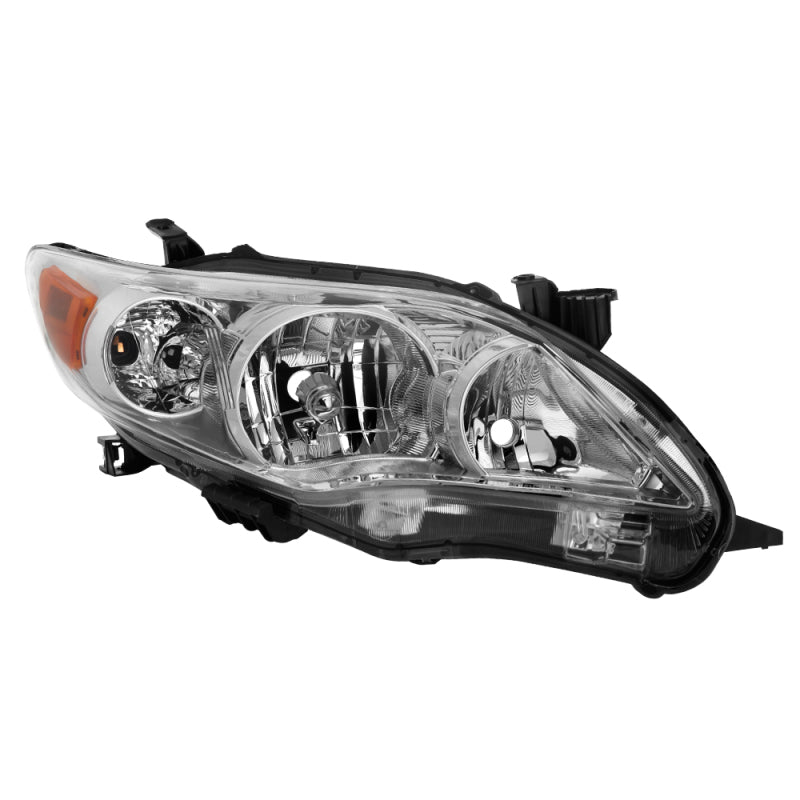 SPYDER xTune Toyota Corolla 11-13 Passenger Side Headlights - OEM Right - Chrome HD-JH-TCO11-OE-R 9937545 9937545 Photo - Primary