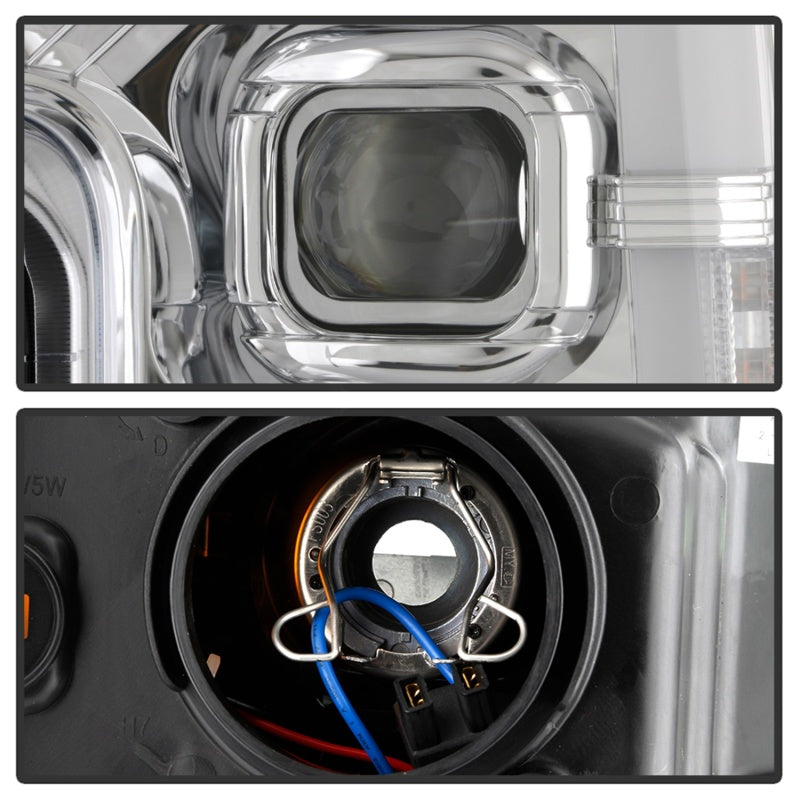 Spyder Ford F-250/F-350/F450 Super Duty 17-18 Projector Headlights Chrome PRO-YD-FS17-SBSEQ-C 5086273 5086273 Photo - Unmounted