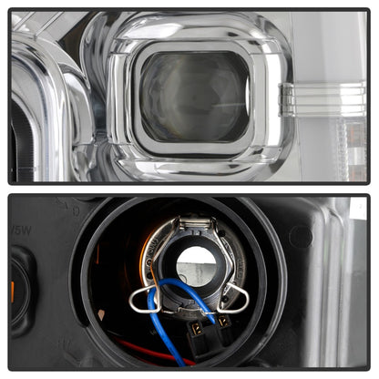 Spyder Ford F-250/F-350/F450 Super Duty 17-18 Projector Headlights Chrome PRO-YD-FS17-SBSEQ-C 5086273 5086273 Photo - Unmounted