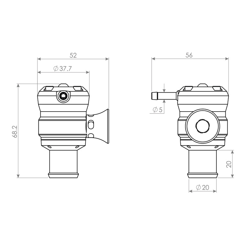 Go Fast Bits GFB SXV Diverter Valves Forced Induction Blow Off Valves main image