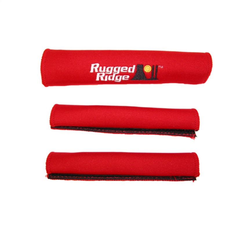 Rugged Ridge Neo Door&Grab Handle Covers Red 87-95 Jeep Wrangler YJ 13305.51 13305.51 Photo - Primary