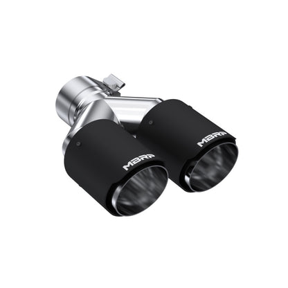MBRP Universal Carbon Fiber Dual Tip 3.5in OD/2.5in Inlet T5171CF T5171CF Photo - Primary
