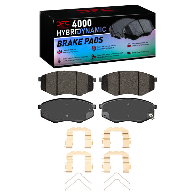 DFC DFC 4000 HybriDynamic Brake Pads Brakes, Rotors & Pads Brake Pads - OE main image