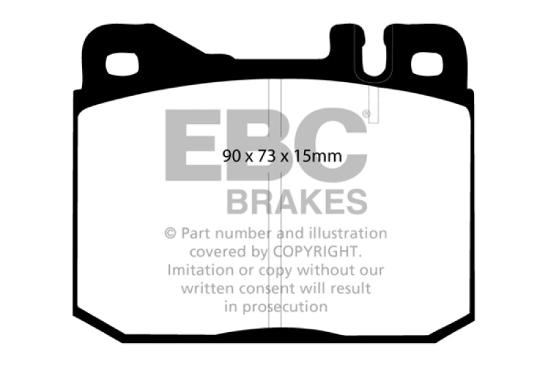 EBC Disc Brake Pad Set UD145 Photo - Primary