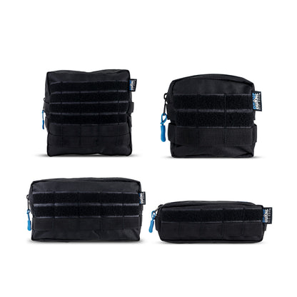 Borne Off-Road Molle Pouch Set - 4-Pack BNMP-B-001 BNMP-B-001 Photo - Primary